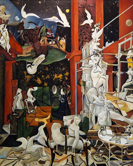 Stars of the Warring States by NISKY contemporary artwork Painting