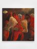 Blood Conference aka Three Red Linemen by Ernie Barnes contemporary artwork Painting