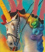 Sugar-Coated Beast by Yang Jingzhou contemporary artwork painting