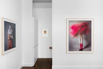 Contemporary art exhibition Lucien Clergue Xenia Fuentes Skin and Gold at Alzueta Gallery Paris France