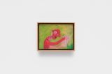 Untitled - Red Man Painting by Ken Kiff contemporary artwork painting