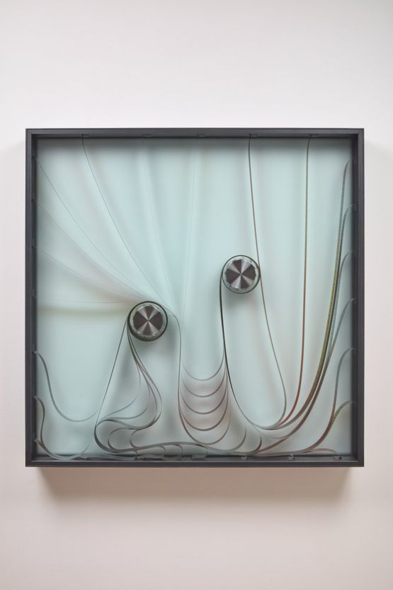 Double Rhymes by Rosa Barba contemporary artwork Sculpture
