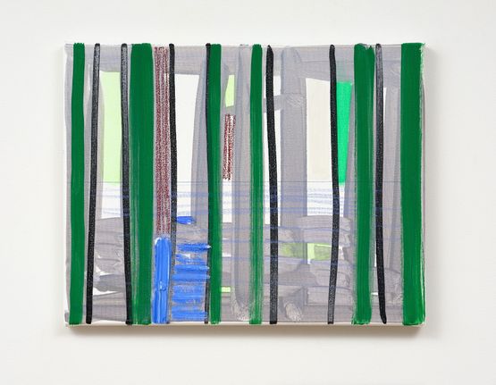 Commune Silver by Anoushka Akel contemporary artwork Painting