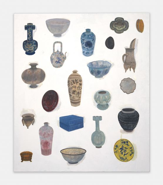Containers by Nathanaelle Herbelin contemporary artwork Painting