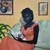 Journey Through the Words by Olamide Ogunade Olisco contemporary artwork Painting