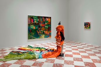 Contemporary art exhibition Wangari Mathenge Re-membering at Levy Gorvy Dayan New York United States