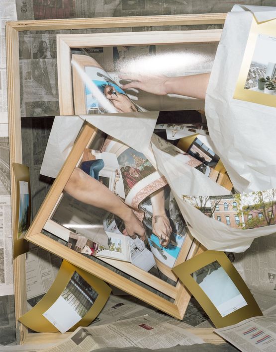 We are Living in an Overwhelmed American-Dominated Image World With Our Self-Isolated Space in Year 2020 by Zhao Jiawei contemporary artwork Photography