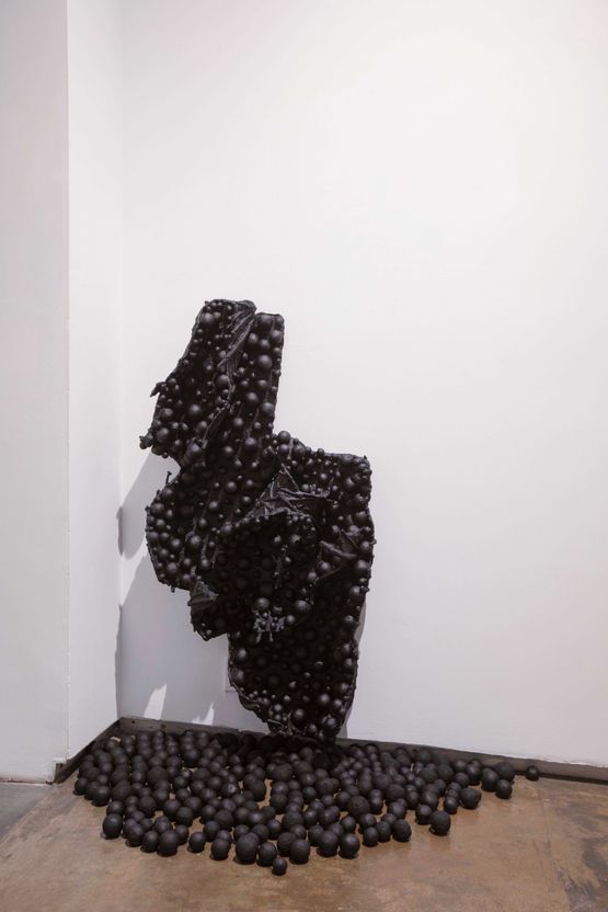 Grieving and Mycelium II by Pakkiyarajah Pushpakanthan contemporary artwork Painting