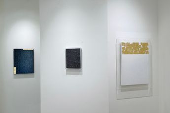 Contemporary art exhibition Jinwon Lee Wave of Space at Mo J Gallery Busan South Korea