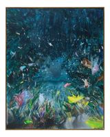 Sunyi di Kedalaman 1 Silence in the Depths 1 by Ibrahim contemporary artwork painting