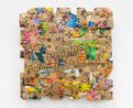 Recycled Paint Palette Series Beloved Community by Andrea Bowers contemporary artwork Painting