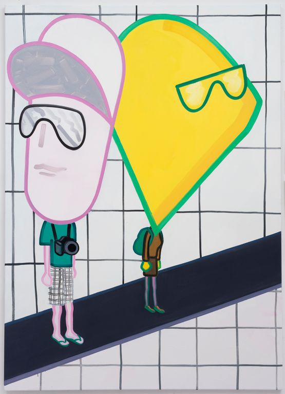Ben  Jessica by Marcus Weber contemporary artwork Painting