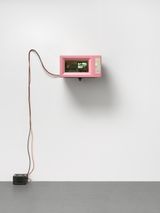 Ameratherm Microwave 2 Harmonization by Julia Scher contemporary artwork sculpture
