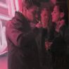 Neon Rose by Aldo Balding contemporary artwork Painting