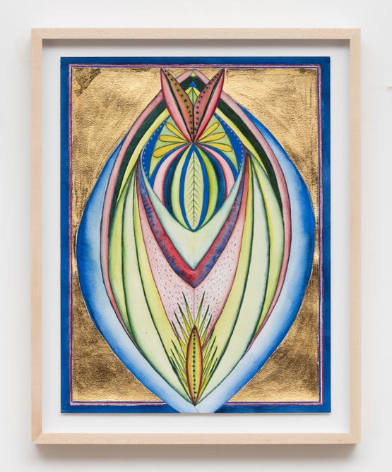 Emergence I by Faith Wilding contemporary artwork Painting