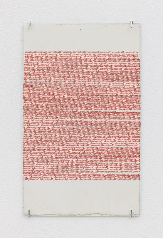 untitled poem eventually by Simryn Gill contemporary artwork Works on Paper