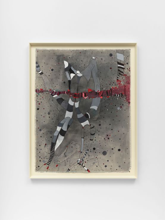 Rossinante Undercover V by Huguette Caland contemporary artwork Painting