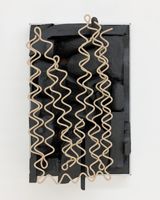 Composition in Wood and Steel 2 by Douglas Rieger contemporary artwork painting
