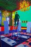 Wanderer above the sea of institution by Zico Albaiquni contemporary artwork Painting