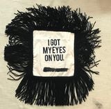 I Got My Eyes on You by Amina Benbouchta contemporary artwork sculpture textile