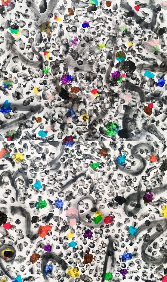 P.61-D22 by Faisal Samra contemporary artwork Works on Paper