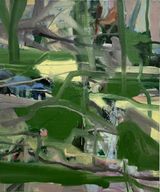 Grey to Green by Koo Jiyoon contemporary artwork painting