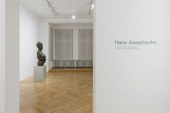 Contemporary art exhibition Hans Josephsohn Hans Josephsohn at Galerie Max Hetzler Bleibtreustrae 45 Berlin Germany