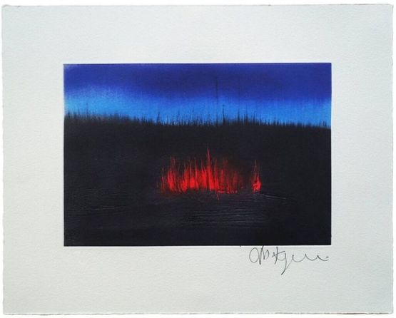 Scorched Earth by Anish Kapoor contemporary artwork Print
