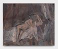 Large Reclining Nude by Janice Nowinski contemporary artwork Painting
