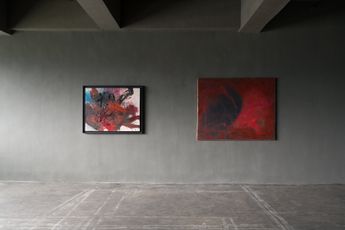 Contemporary art exhibition Tanaka and Shiraga Material and Action at Axel Vervoordt Gallery Hong Kong
