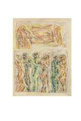 Fertility by Leila Nseir contemporary artwork print works on paper