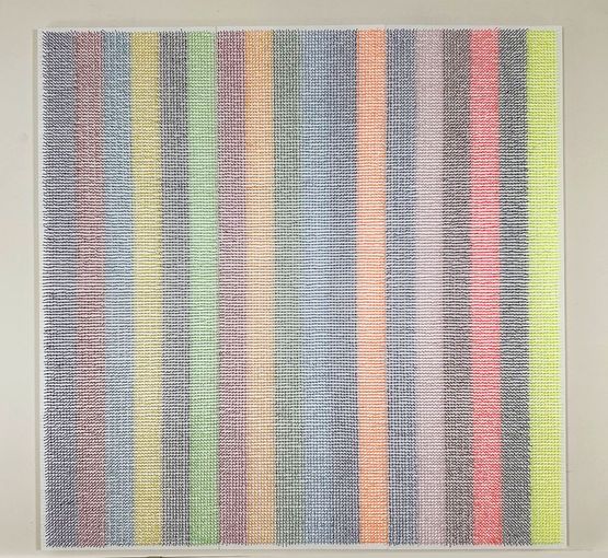 Goosebumps 8 by Osi Audu contemporary artwork Textile