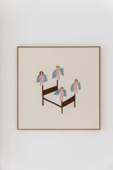 Cuatro esquinitas by Lucia Vergara contemporary artwork textile