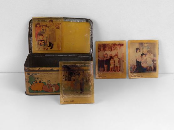 Memory Box Biscuit Tin by KV Duong contemporary artwork Sculpture