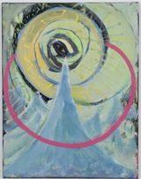 Eye Prick by Layla Rudneva-Mackay contemporary artwork painting works on paper