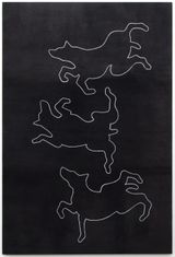 Ohne Titel Drei Hunde 3 by Aldo Walker contemporary artwork painting