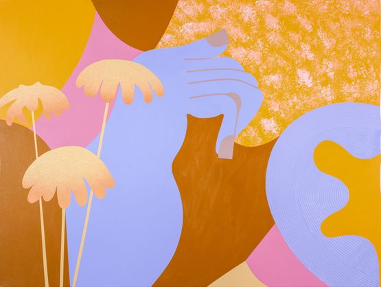 Spring by Deborah Segun contemporary artwork Painting