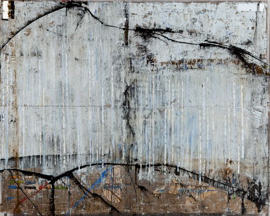 Grafismos Negros by Enrique Brinkmann contemporary artwork Painting
