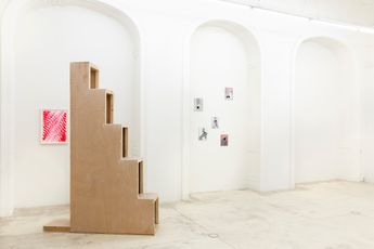 Contemporary art exhibition William Mackrell Here is where we meet at Galerie Krinzinger Seilerstatte 16 Vienna Austria