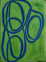 Triple by Ildiko Kovacs contemporary artwork painting