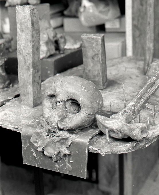 Untitled ball and hammer by Joao Maria Gusmao  Pedro Paiva contemporary artwork Photography