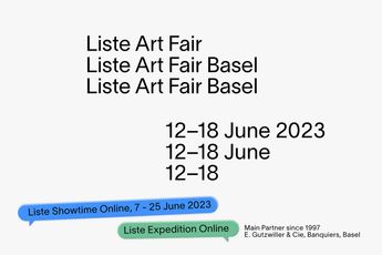 Contemporary art exhibition Liste Art Fair Basel at Tabula Rasa Gallery Beijing China