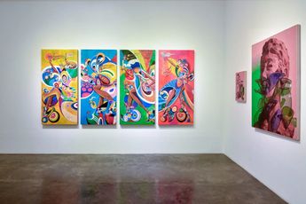 Contemporary art exhibition Group Exhibition Noughties by Nature Contemporary Indonesian Art from Generation 2000 Plus at Gajah Gallery Yogyakarta Indonesia