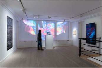Contemporary art exhibition Group Exhibition GENGEN Generative Generations at Gazelli Art House London United Kingdom