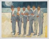 The Beach Boys by Ludovic Nkoth contemporary artwork painting