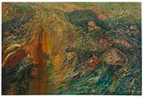 Muddy Slumbers by Amitesh Shrivastava contemporary artwork painting