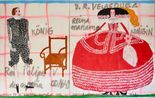 Konig und konigin by Gabrielle Graessle contemporary artwork Painting