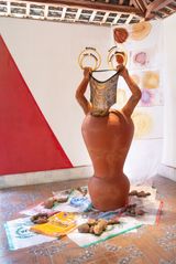 Mama Tanah by Betty Adii contemporary artwork sculpture
