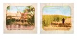 Plantation Diptych No. 5 by Tracey Moffatt contemporary artwork works on paper
