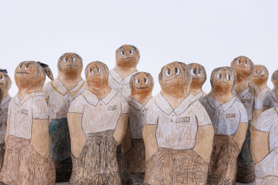 Semi Series- Joe Judy Jojo Tina Choo by Shin Min contemporary artwork Works on Paper